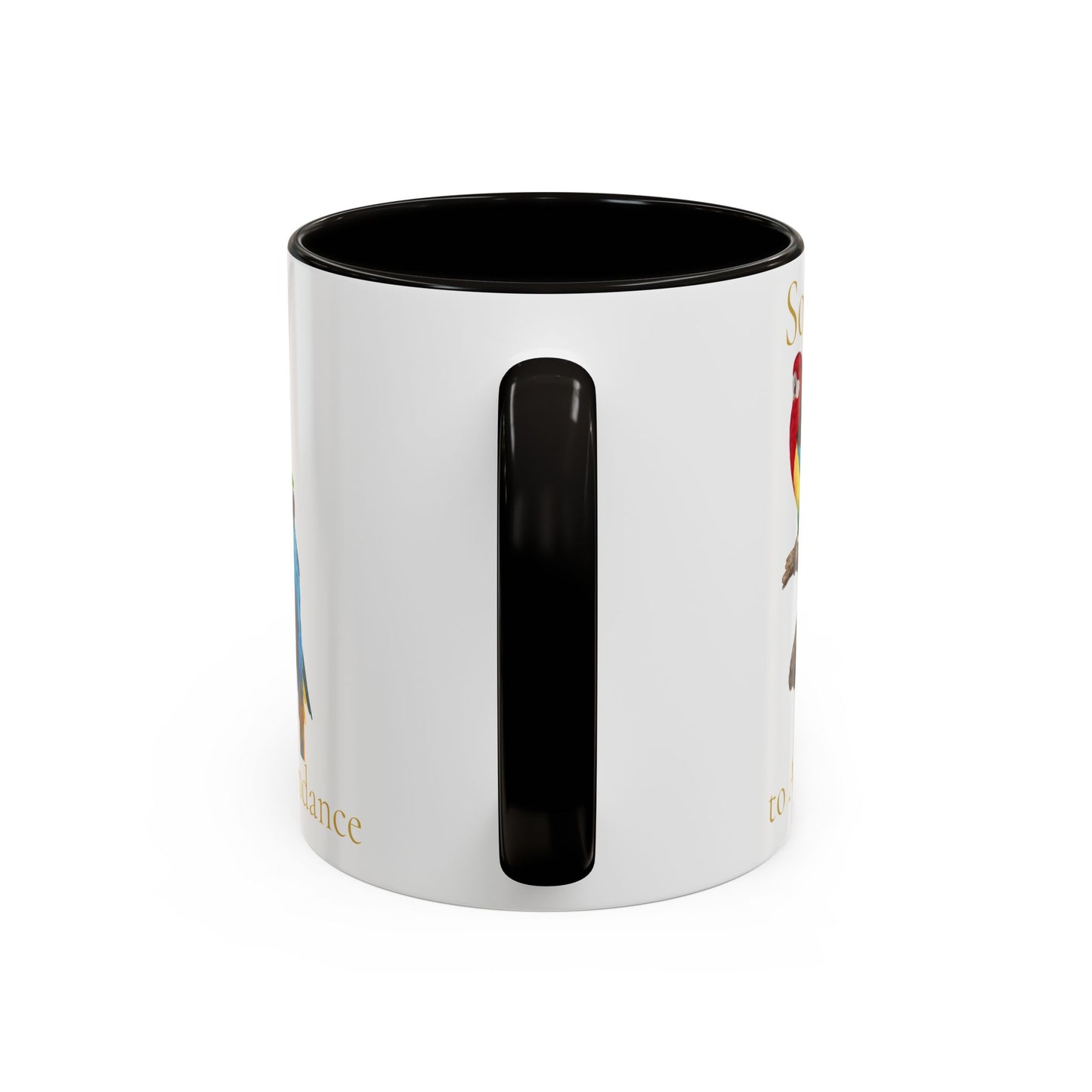 Soar to Abundance Macaw Mug