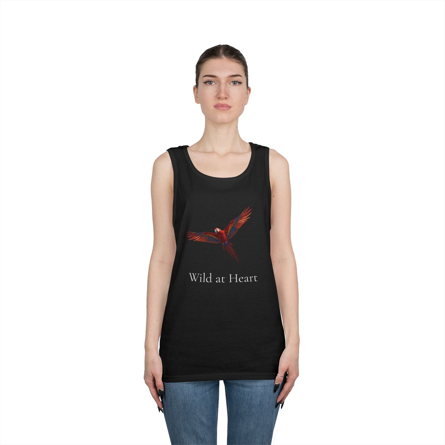 Wild at Heart Macaw Tank Top