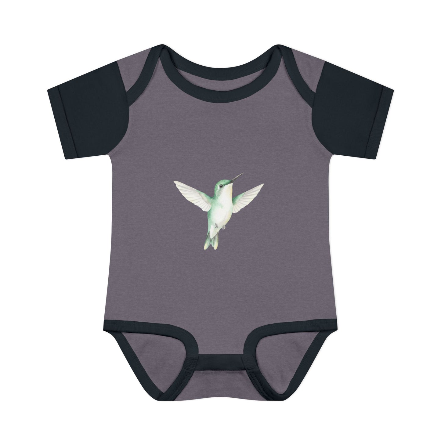 Humming Bliss Baby Bodysuit — Cute Hummingbird Infant Onesie Gender Neutral Baby Gift