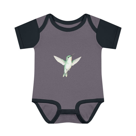 Humming Bliss Baby Bodysuit — Cute Hummingbird Infant Onesie Gender Neutral Baby Gift
