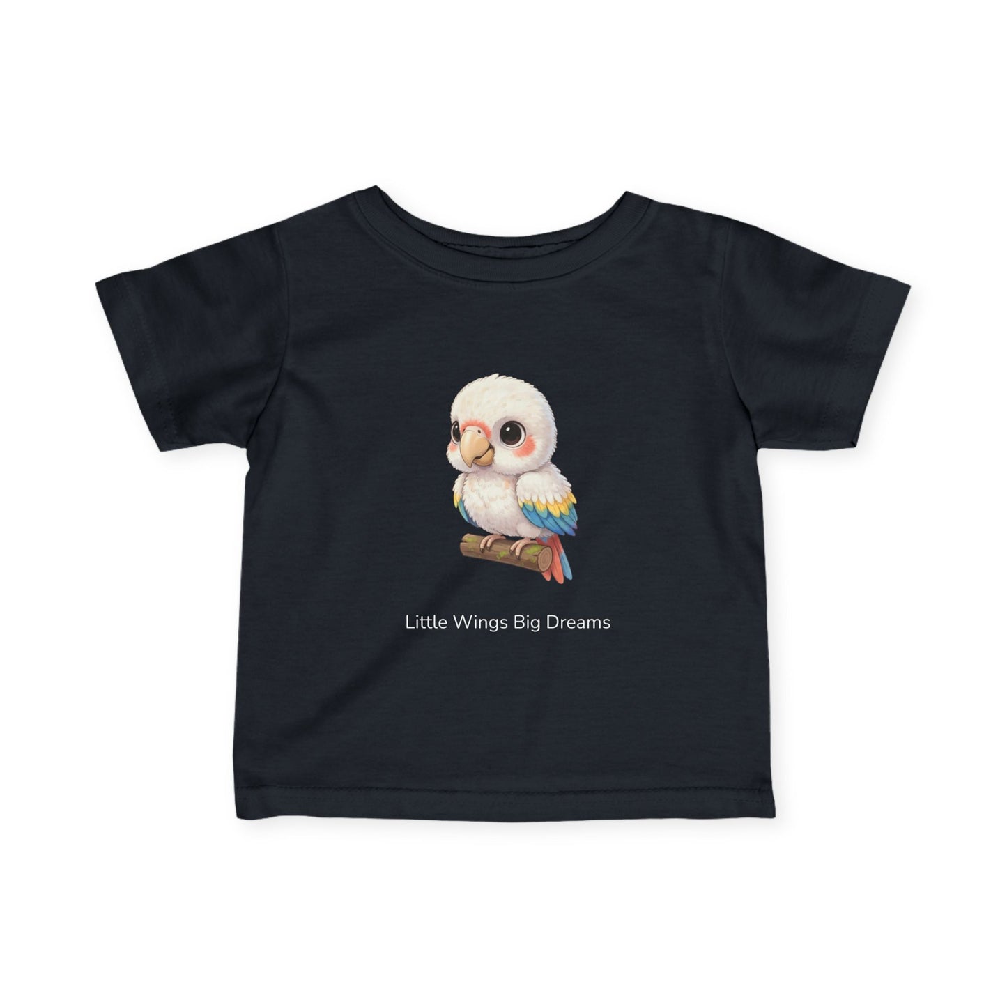 Infant Tee — Cute Baby Bird "Happiness Is a Baby Bird" Shirt