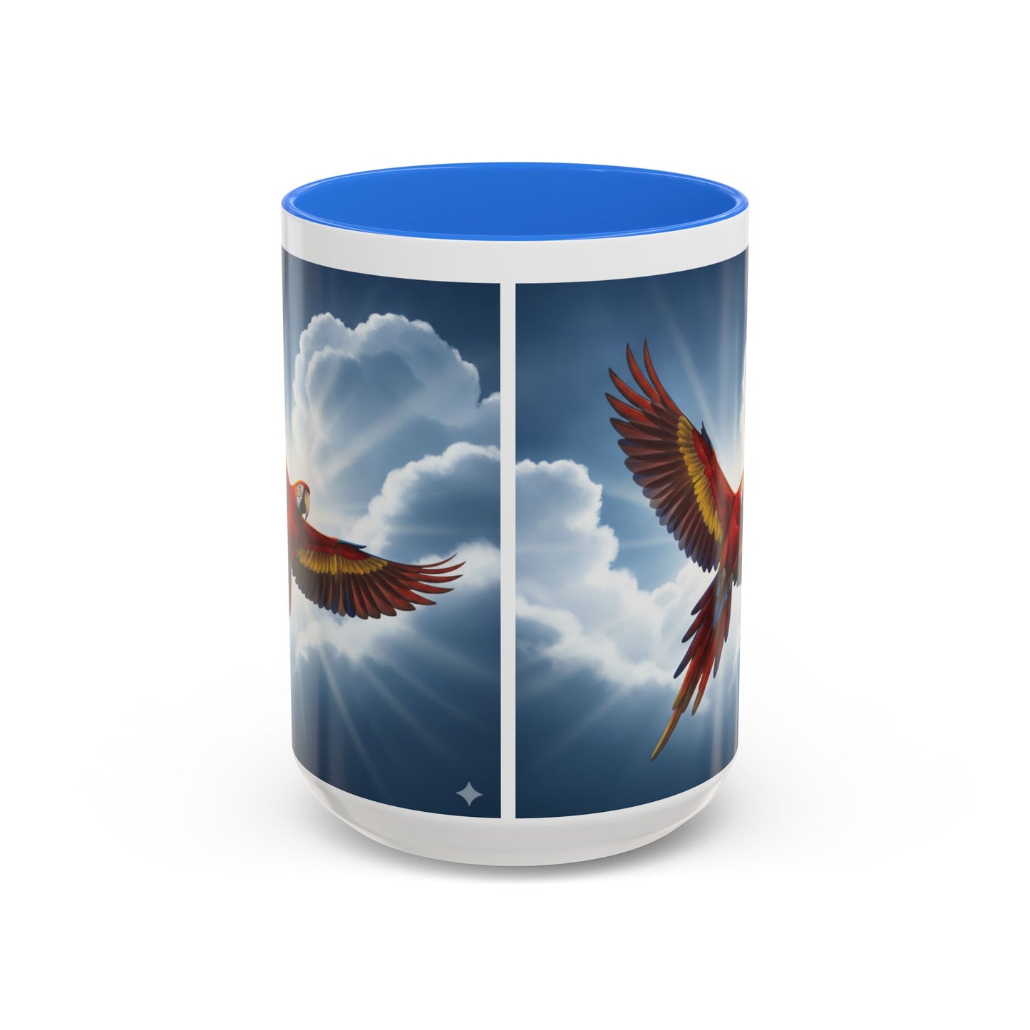 Scarlet Macaw Flying Mug