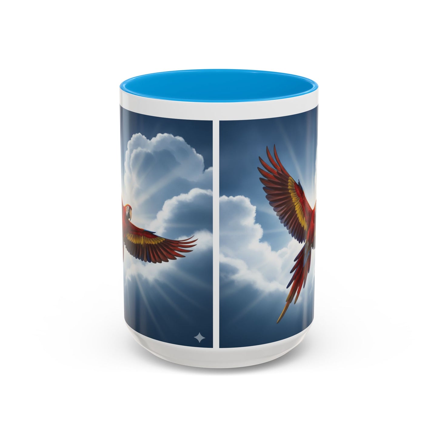 Scarlet Macaw Flying Mug